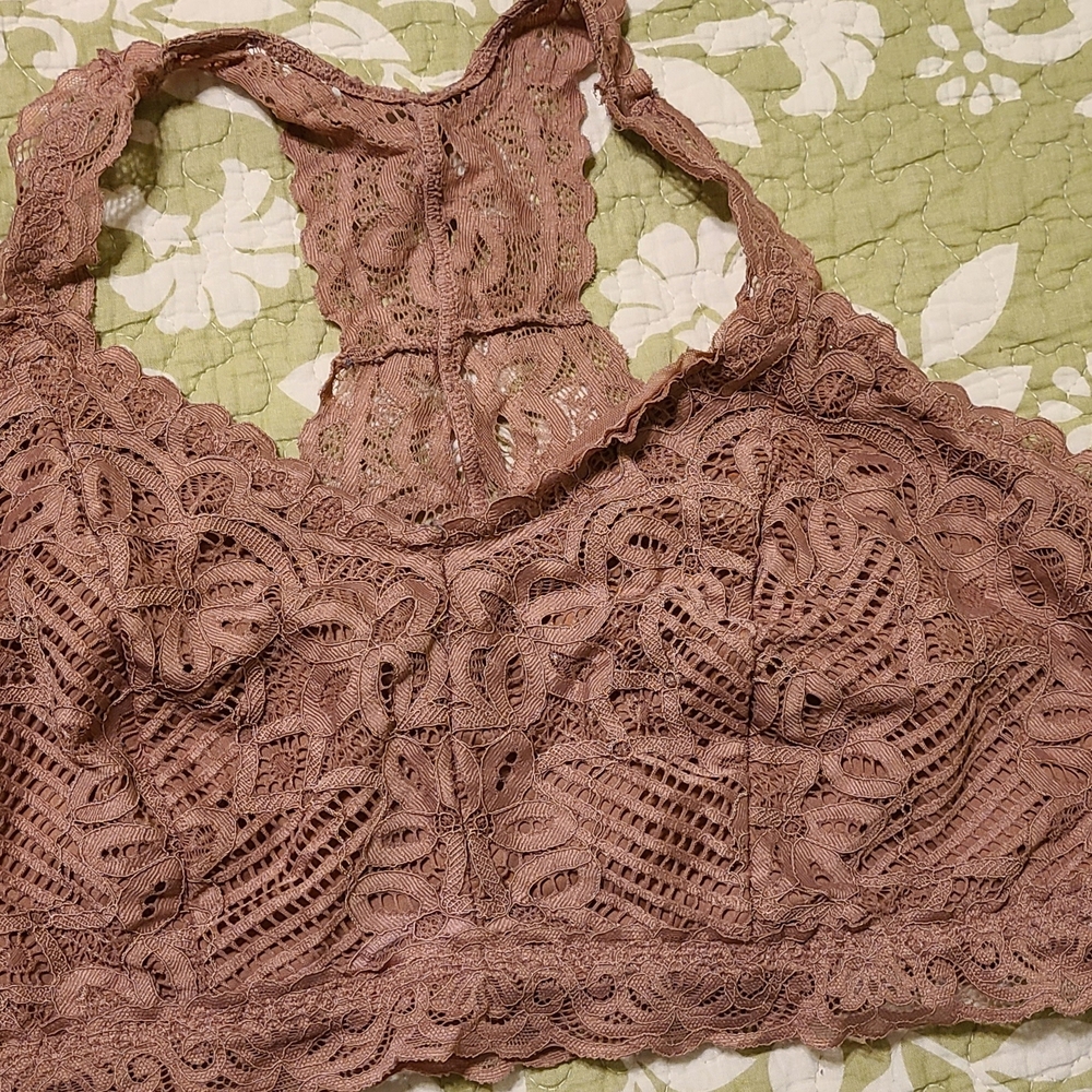 Maurices Lace Bralette in Mauve